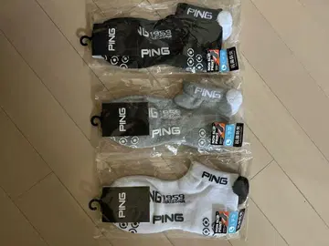 PING 여성용 골프 삭스 3족 세트
