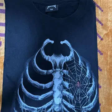 BONE TEE -Black-