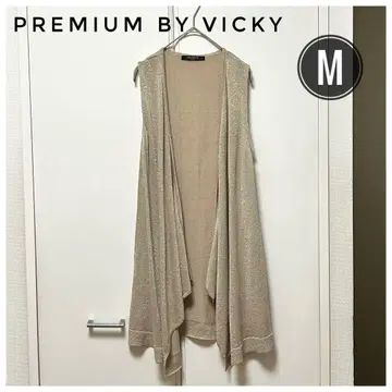 PREMIUM BY VICKY 프리미엄 바이 비키 롱 베스트 골드2