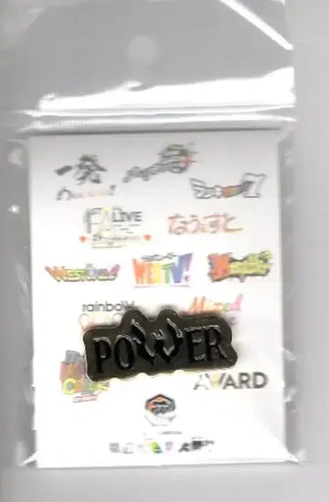 WEST. 24년 간사이 일곱 빛깔 남자 큰 축제 [POWER] 핀 배지
