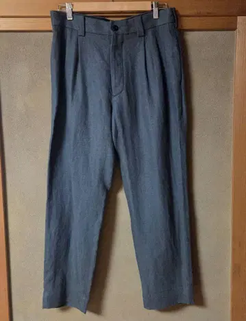 [MARGARET HOWELL] LINEN WIDE TROUSERS