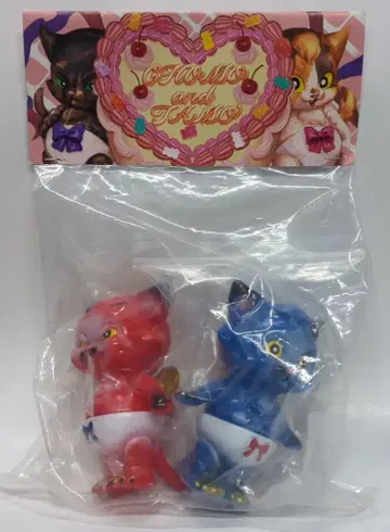 maw collection TAMA & CHOMO 2체 세트 빨간색/파랑