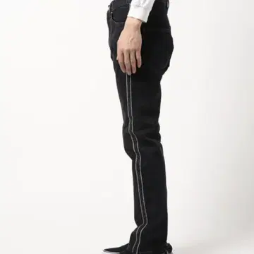 JOHN LAWRENCE SULLIVAN 하이웨스트 스트레이트 데님