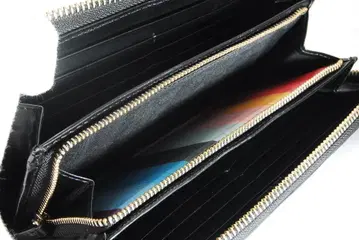 a063 Paul Smith 폴스미스 가죽 라운드 지퍼 장지갑