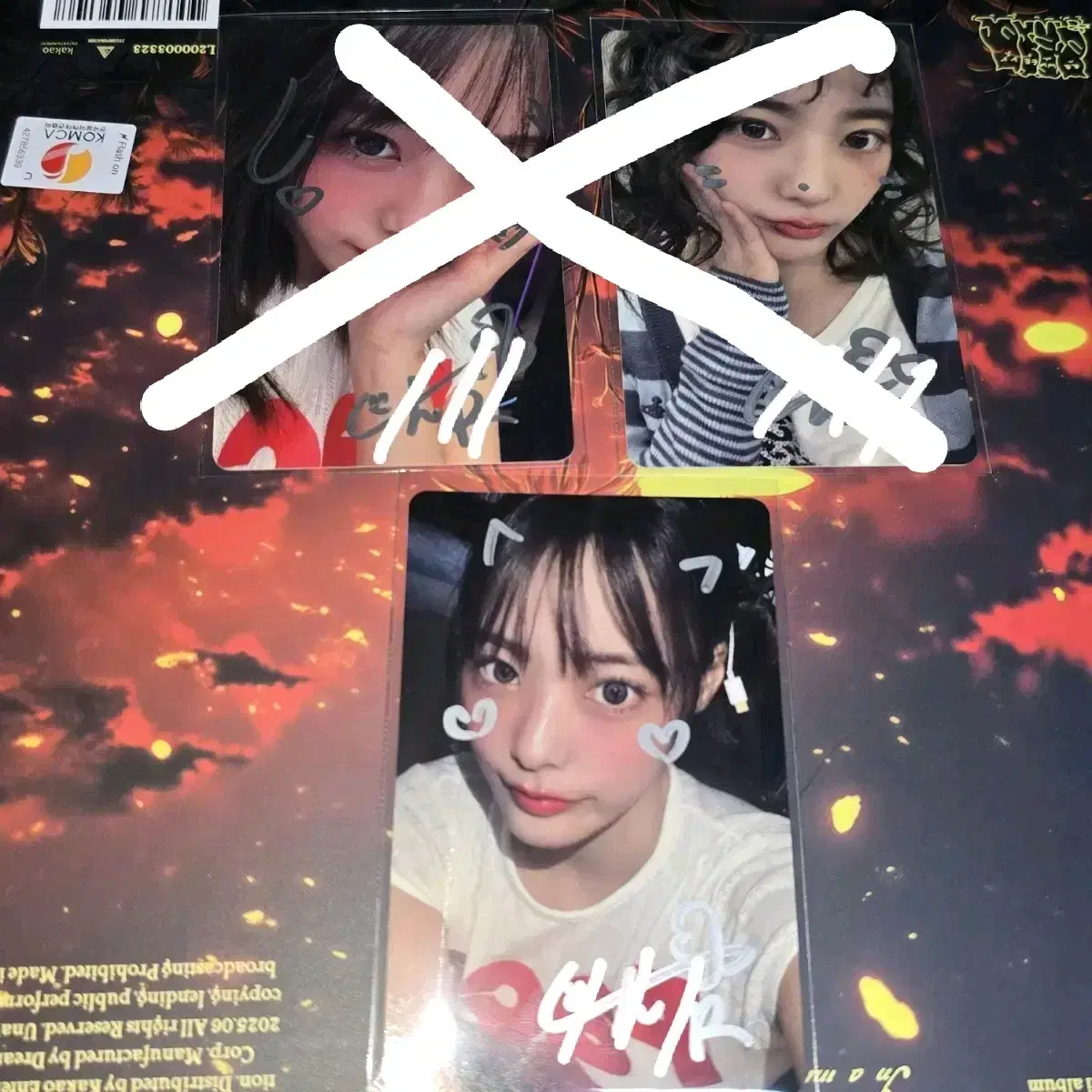 QWER | 큐더블유이알 QWER Signed poca Siyeon Siyoming Album