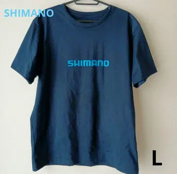 [ SHIMANO ] 시마노 드라이 로고 티셔츠 XL 네이비