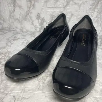 B-Three 펌프스 블랙 24.5cm 3E