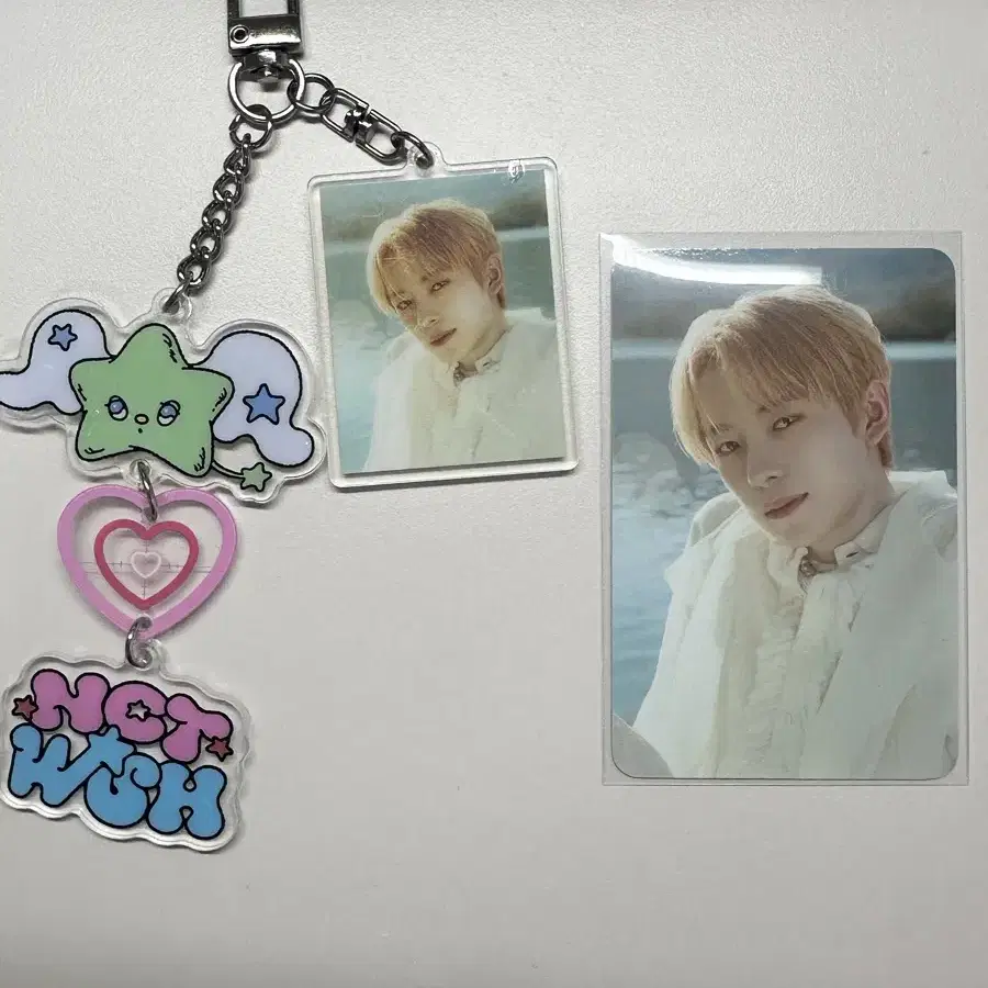 NCT WISH - ACRYLIC KEY RING サクヤ·ユウシ ktown4u.com : NCT WISH - ACRYLIC KEY RING