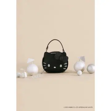 HELLO KITTY x BRILMY 대충대충 미니 화장품 파우치 BK