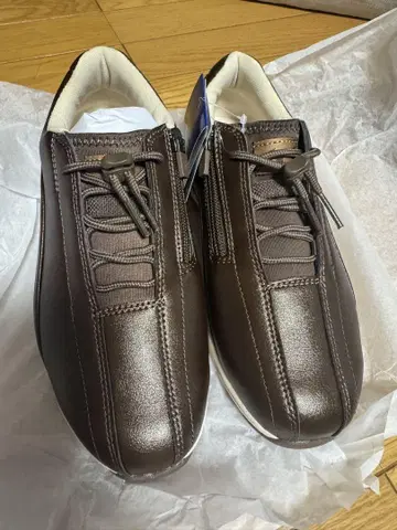 [미사용 새상품] Mizuno 워킹화 23.5cm 브라운