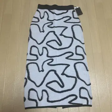 Aga 니트 롱 스커트