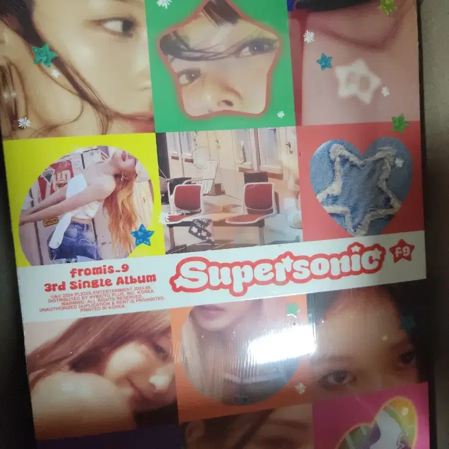 FROMIS_9 | 프로미스나인 Fromis_9 Supersonic sealed album on