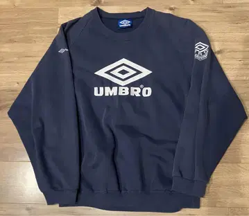 umbro 90s 양면 자수 맨투맨 리버스 위브 앞 V