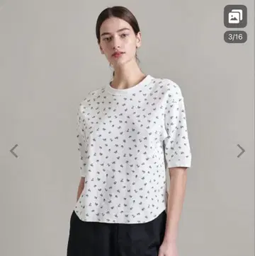 LOEFF 로에프 블루베리 써멀 숏 슬리브 티셔츠