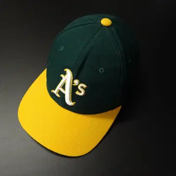 90년대 한국제 야구 모자 MLB 오클랜드 애슬레틱스