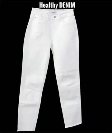 미사용 Healthy DENIM WHTTE FRING 테이퍼드 데님