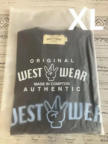 WEST WEAR 티셔츠 네이비 LA GFL westwear