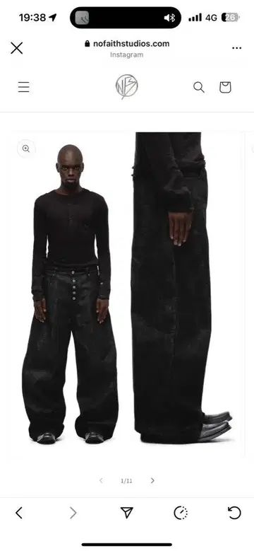 NO/FAITH STUDIOS JAPANESE LOOSE FIT