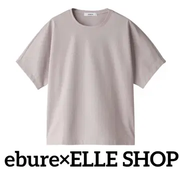 [ELLESHOP 한정판] 퓨어 오가닉 바이오 크루넥 티셔츠