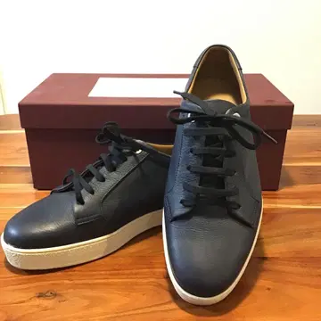 JOHN LOBB 네이비 가죽 스니커즈