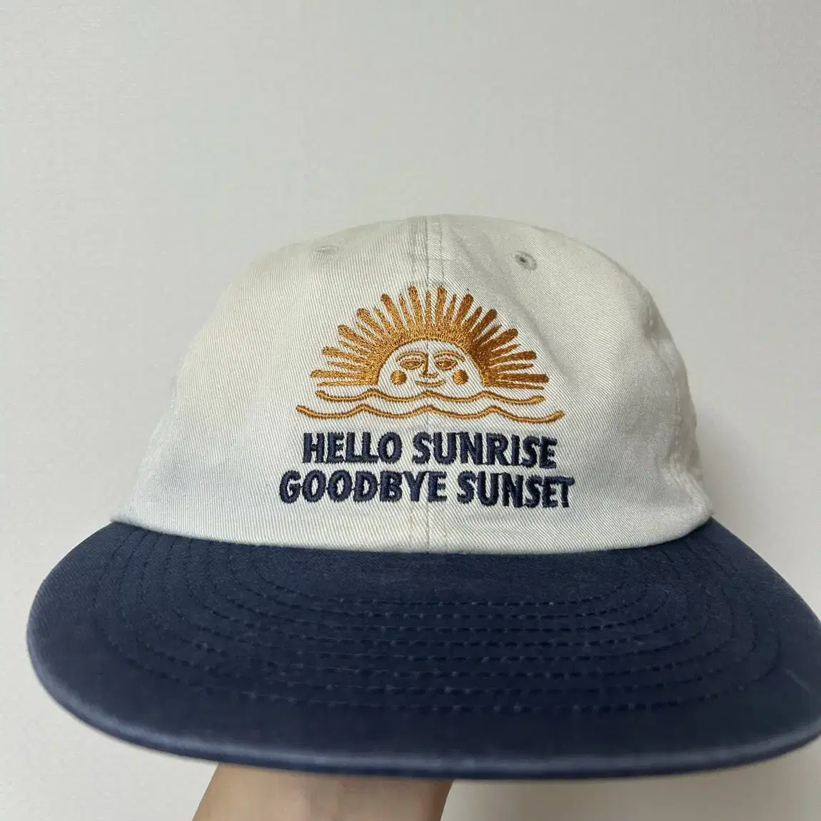 ★Hello Sunrise★ Dot Arch Logo Ball Cap_Dark Gray Shop - Hats - Hello Sunrise