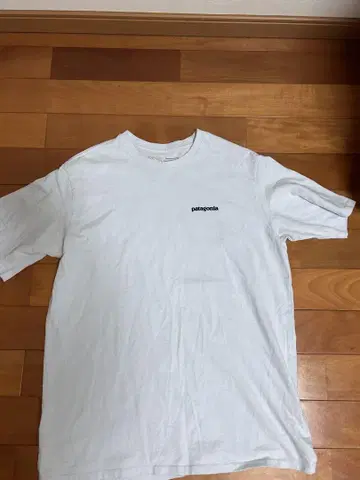 patagonia 티셔츠 화이트