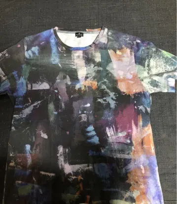 Paul Smith M 사이즈 추상 디자인 티셔츠