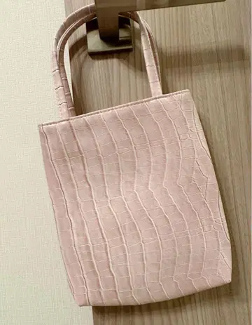 2025 구매 크로코 디자인 고급스러운 핑크 미니 bag