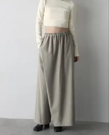 미사용 새상품 aere front wrap pants 38