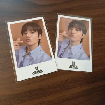 BTS FESTA 구매 특전 인스턴트 사진 정국