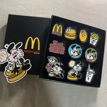 VERDY 맥도날드 pins 세트