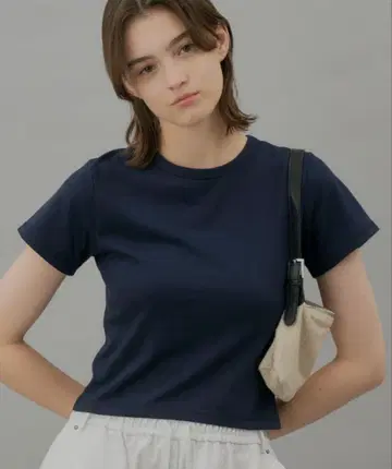 GIUNON hem stitch t-shirt