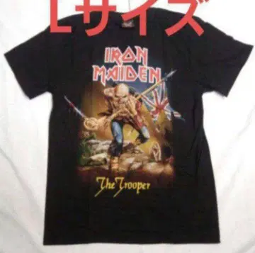 밴드 티셔츠 IRON MAIDEN 아이언 메이든 L 사이즈