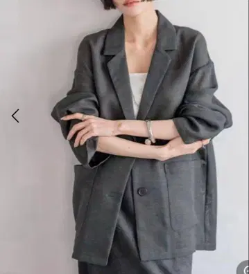 LOWRYS FARM 린넨 라이크 메쉬 자켓 아우터 자켓