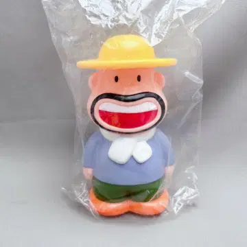 미개봉 새상품 메이지제과/Nitto 기업 상품/저금통 컬 아저씨/소프비
