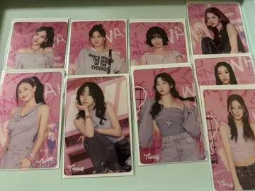 TWICE FC 복권 9매 세트