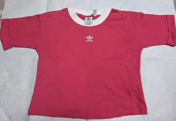 adidas 숏 T셔츠 핑크