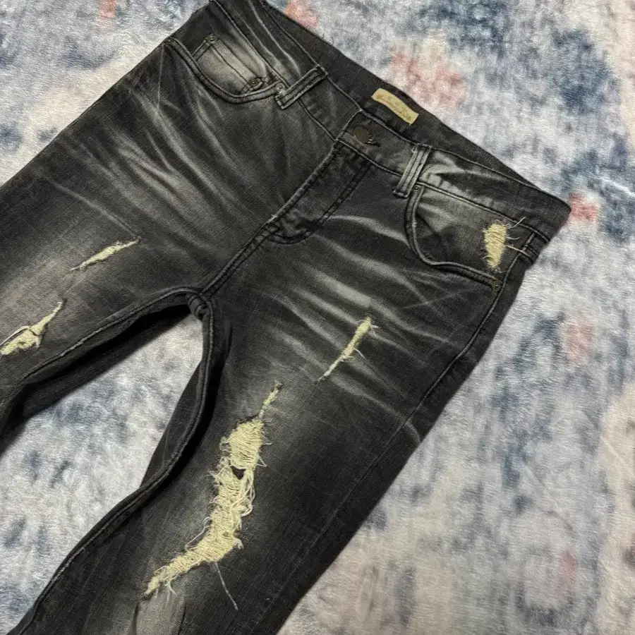 Goa 00s archive damage zipper flare deni on Bunjang Global Site.