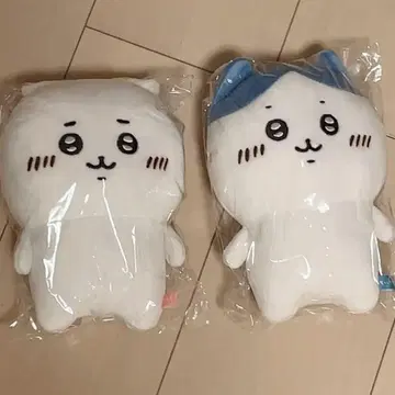 [레어템] 초기 치이카와 (먼작귀) 봉제 인형 S 하치와레 치이카와 세트