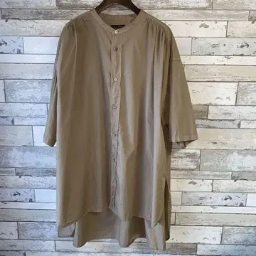 j.s.homestead 오버사이즈 밴드 칼라 셔츠 sizeL