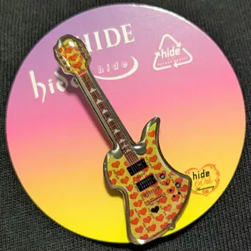 hide 핀 배지 기타 CHERRY SUNBURST