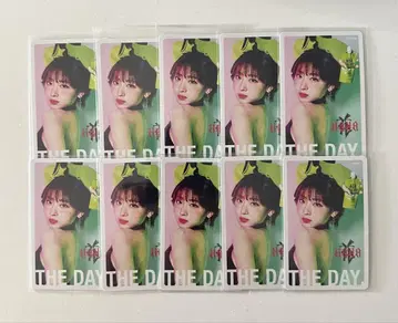 HANA JISOO 10매 세트