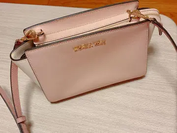 MICHAEL KORS 숄더백 핑크/화이트