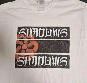 중고 shadows 티셔츠 M 사이즈 Fact 밴드