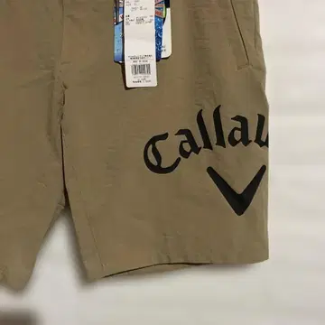 Callaway 하프 팬츠 LL 베이지