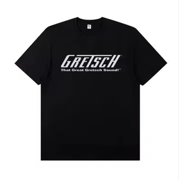 GRETSCH 블랙 티셔츠 L 사이즈