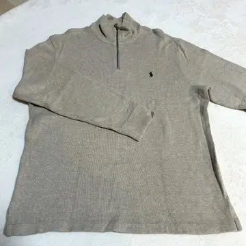 polo 랄프 로렌 하프 지퍼 후드티