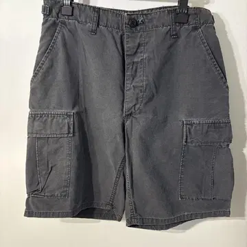 그레이 카고 팬츠 허리 조정 가능