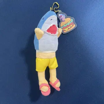 유니버셜 상어인간 죠스 봉제 인형 키링