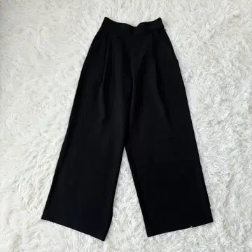 [소쥬 SOEJU] 턱 와이드 팬츠 이지 M 블랙